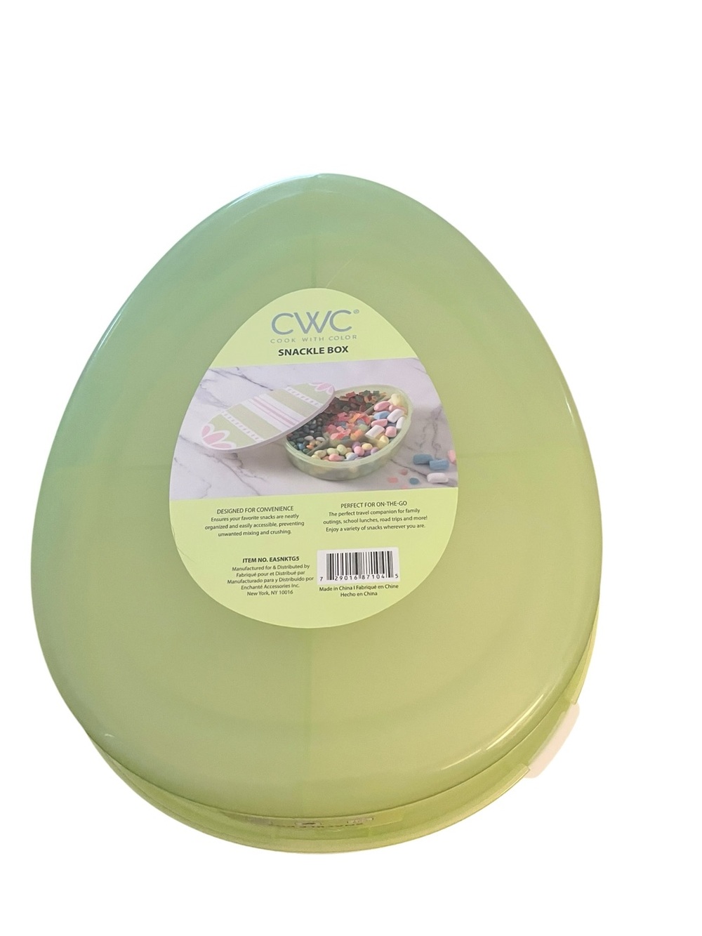 CWC Easter Egg Snackle Box NWT - Picture 4 of 4
